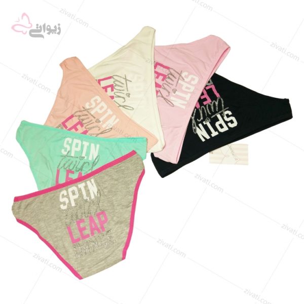 شورت زنانه اسلیپ ترک نخی درجه یک طرح Spin Leap - تصویر 1