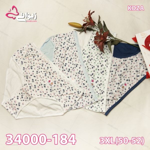 24d767ce6c156eb07b1fc26c266211f5_l شورت نخی سایز بزرگ تورک طرح گلدار - تصویر 1