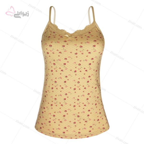 320b783b13f6b591849dc82b8df81be8_l تاپ نخی زنانه ترک خانگی جدید طرح گلدار - تصویر 1