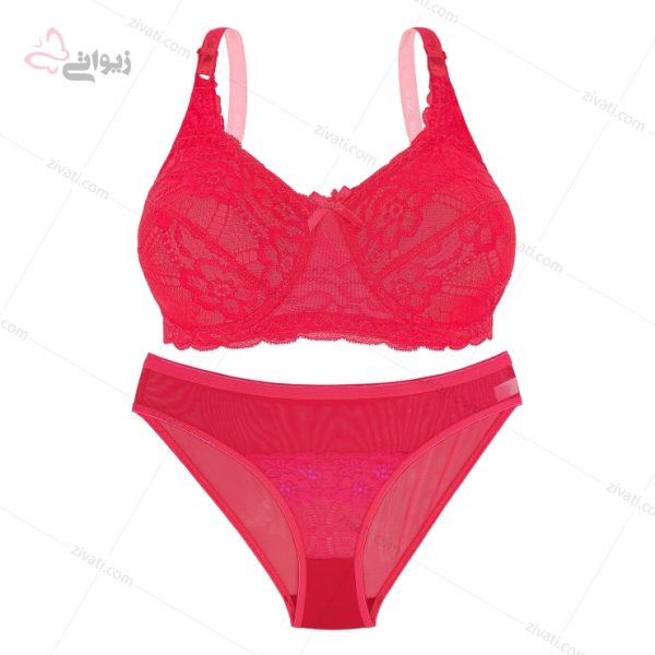 873599ca0af52bdbb5630522d6563fd5_l ست شورت و سوتین گیپوری بدون اسفنج فنردار ژله دار ضدحساسیت - تصویر 1