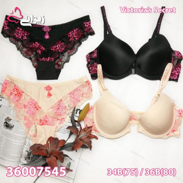 91650abe72b74891ce17dffa3726f716_l ست جلوبازشو پشت طرحدار ویکتوریا سیکرت - تصویر 1