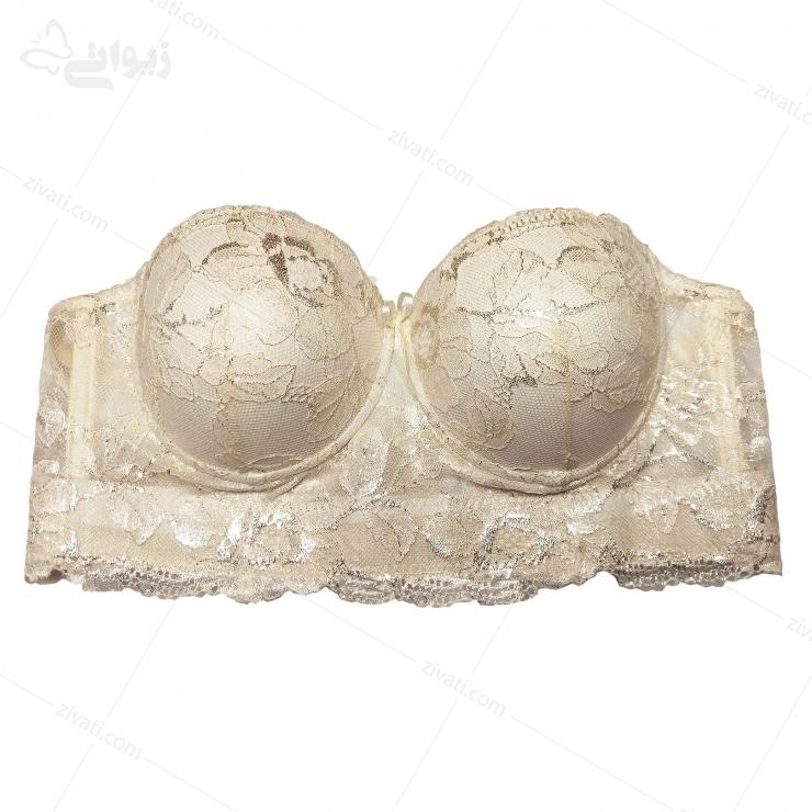 bra-avina-215-2-front-01 سوتین تک مجلسی دکلته کش پهن چند سگکه طلایی براق آوینا