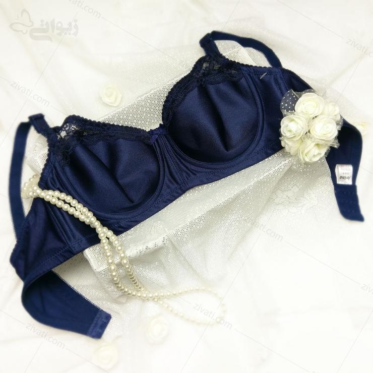 bra-avina-303-darkblue-design سوتین تک بدون اسفنج ساده درجه یک آوینا