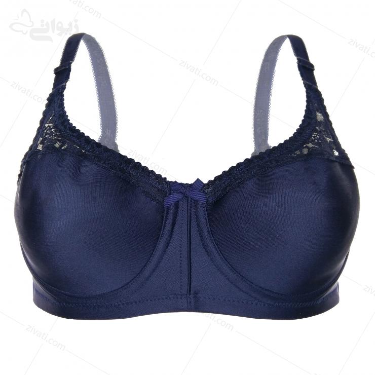 bra-avina-303-darkblue-front سوتین تک بدون اسفنج ساده درجه یک آوینا