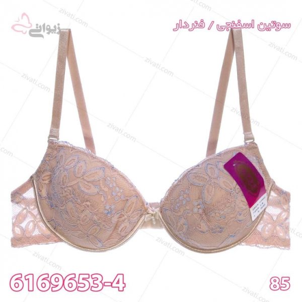 سوتین تک فنردار با پد نازک بسته عمده سه عددی - تصویر 1