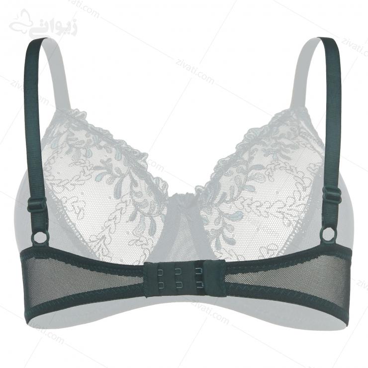 set-anoosheh-510-darkgreen-bra-back ست شورت و سوتین فانتزی توری انوشه در دو رنگ