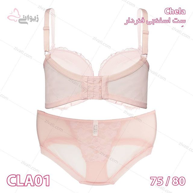 set-chela-cla01-20022019010446-65109 ست لباس زیر شورت سوتین اسفنجی فنردار چلا درجه یک