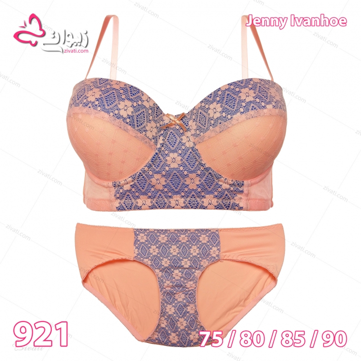 set-ji-921-pink-front ست کش پهن شورت و سوتین