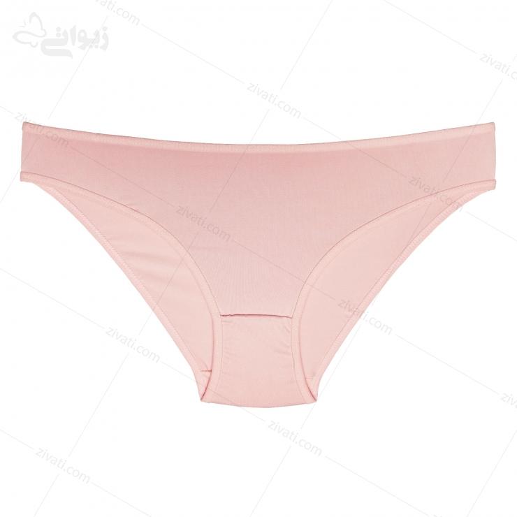 set-turk-u109-pink-short-front ست شورت و سوتین ساده ترک پوشاپ جکدار فنردار