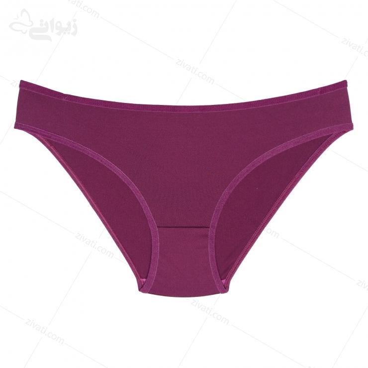 set-turk-u109-purple-short-front ست شورت و سوتین ساده ترک پوشاپ جکدار فنردار