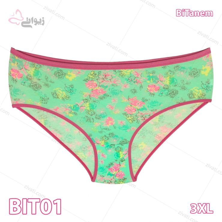 بسته عمده شورت نخی گلدار ترک زیبا bitanem