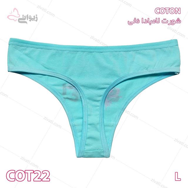شورت زنانه لامبادا استرینگ نخی درجه یک کوتون عمده 12 عددی طرح For Sure