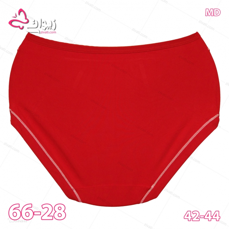short MD 66 28 F viscose red back