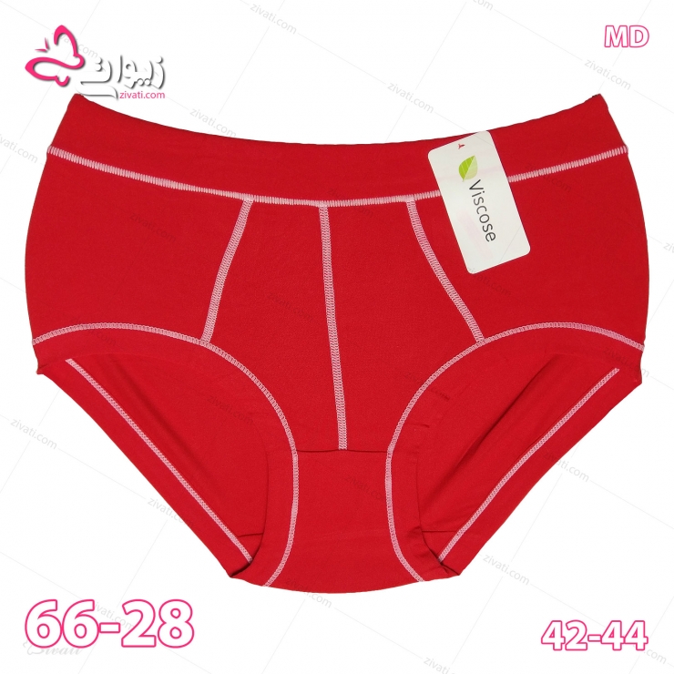 short MD 66 28 F viscose red back