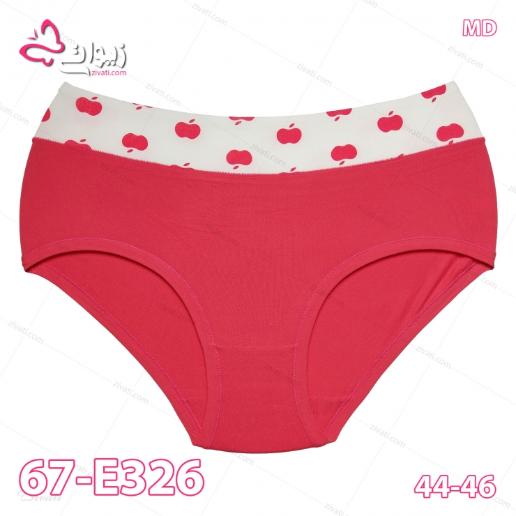 short MD 67 E326 F viscose red back