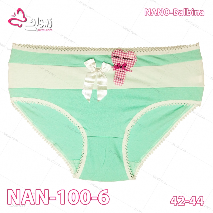 short-nano-balbina-nan-100-6-lightgreen-front لباس زیر عمده شورت نانو ضد حساسیت