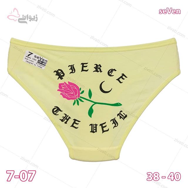 short-seven-7-07-2-14082019111635-19823 بسته جین شورت زنانه اسلیپ نخی با کیفیت سون seVen طرح گل Pierce the veil در شش رنگبندی