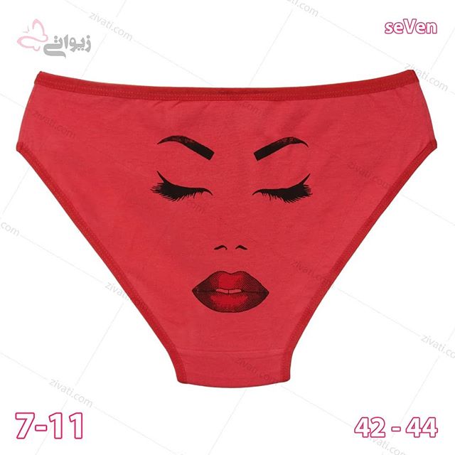 short-seven-7-11-14082019111633-84555 بسته جین شورت زنانه اسلیپ نخی با کیفیت سون seVen طرح صورت در شش رنگبندی