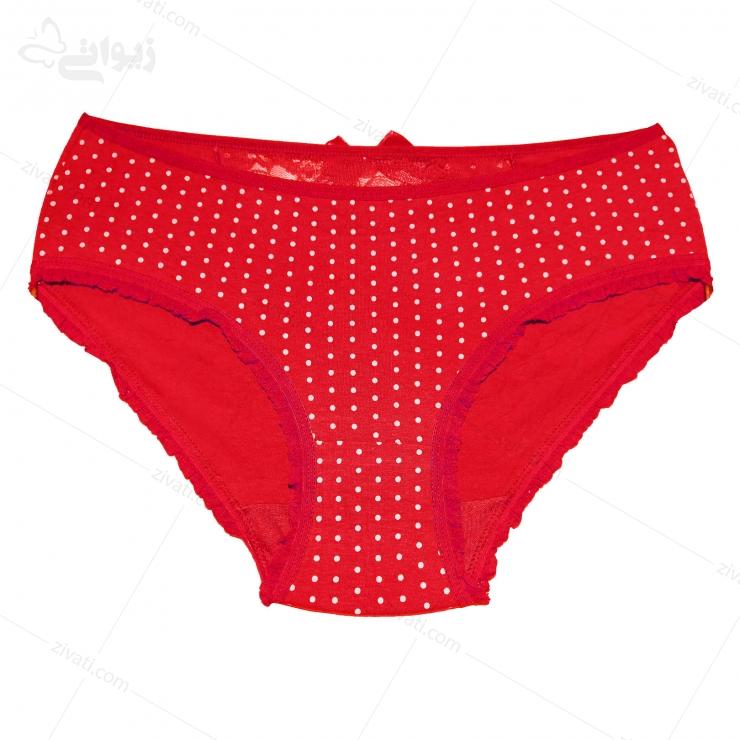 short-tt-6323-red-front-xl شورت زنانه فانتزی پشت توری خالدار نخی تی تی