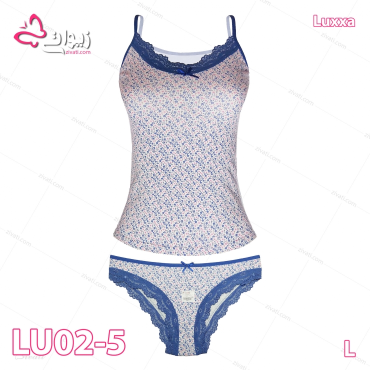 لباس زیر عمده بسته تاپ و شورت زنانه ترک نخی