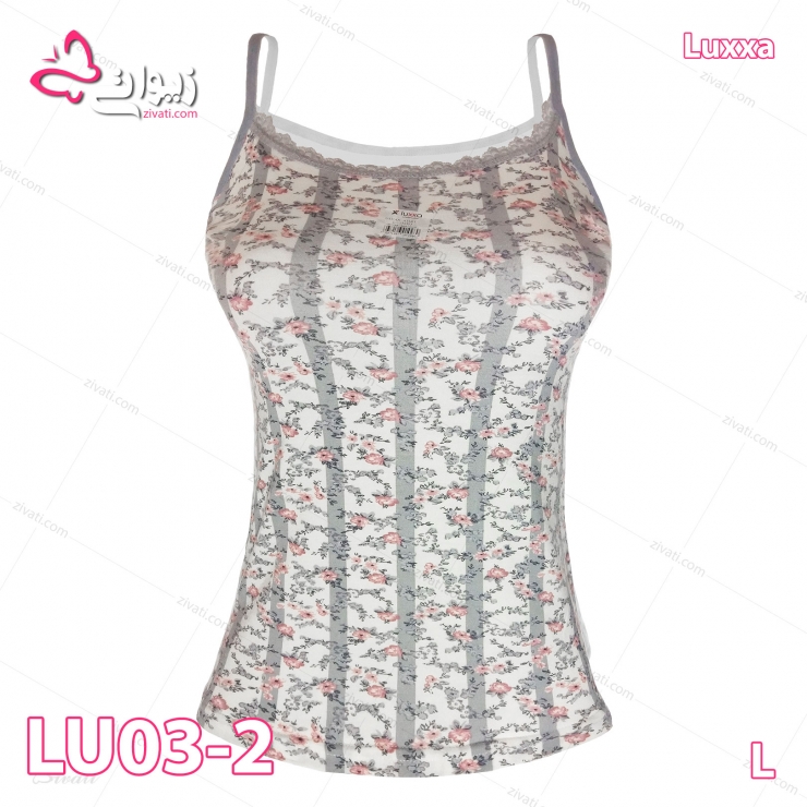 sleep-luxxa-lu03-1-gray لباس زیر عمده تاپ زنانه خانگی ترک نخی