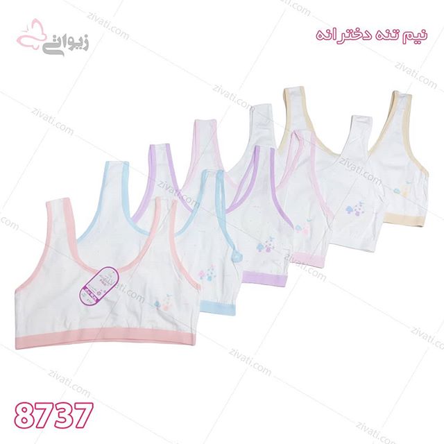sport-8737-05052019021233-19372 نیم تنه دخترانه بچگانه نخی درجه یک خارجی در شش رنگبندی جذاب