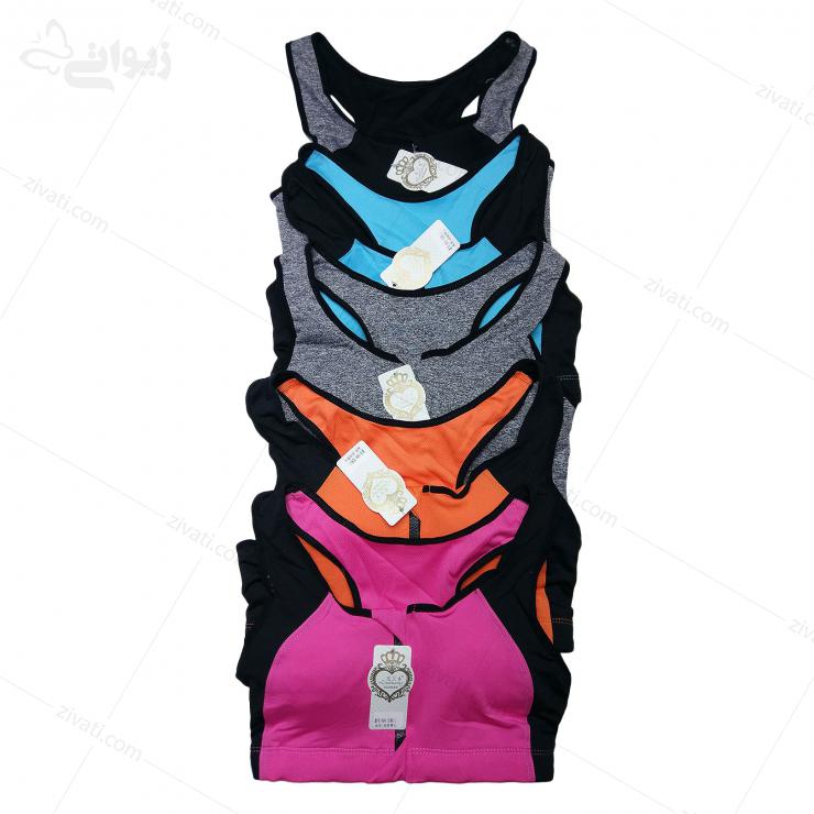 sport-chini-804-l-multicolor نیم تنه کشی ورزشی زنانه جلوبازشو زیپ دار 804 L در پنج رنگ آبی