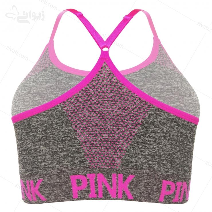 sport-ls-p609-neonpink-back نیم تنه زنانه ورزشی اسفنجی Pink