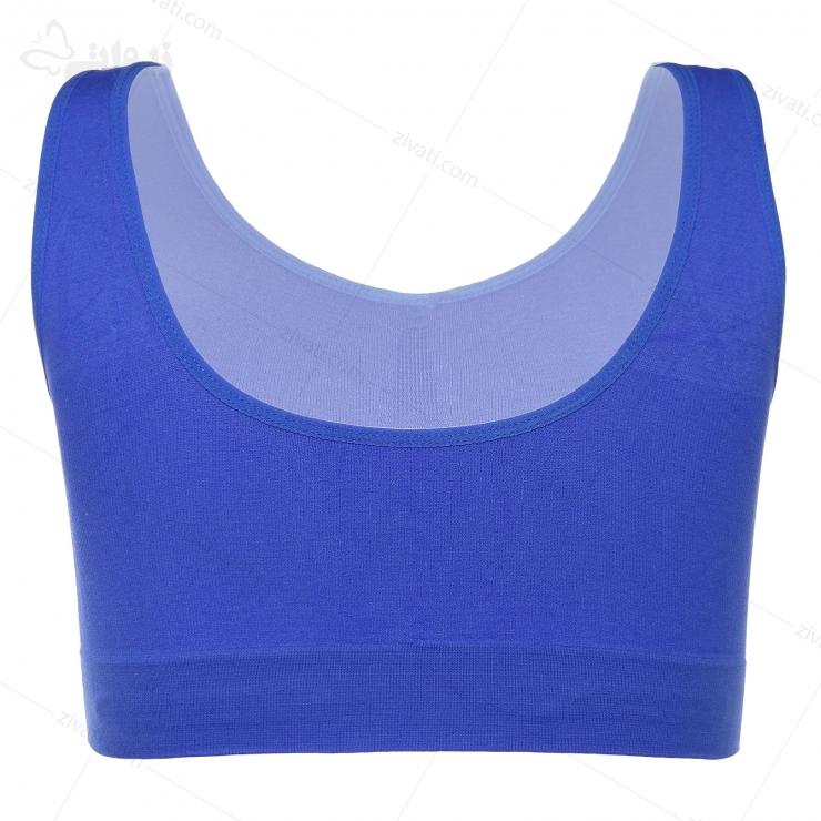 sport-td-99999-blue-back نیم تنه زنانه ورزشی کشی ساده خارجی