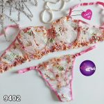 ست شورت و سوتین زنانه هانیس مدل توری 9402