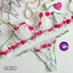 ست شورت و سوتین زنانه هانیس مدل توری 9404