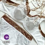 ست شورت و سوتین بدون اسفنج خاتون 4030 - تصویر 2