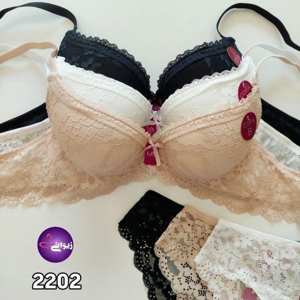 ست شورت و سوتین اسفنجی لاویتا کد 2202 - تصویر 2