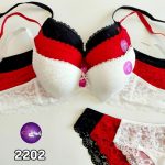 ست شورت و سوتین اسفنجی لاویتا کد 2202 - تصویر 3