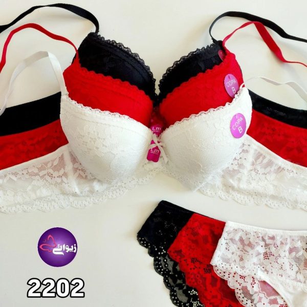 ست شورت و سوتین اسفنجی لاویتا کد 2202 - تصویر 3