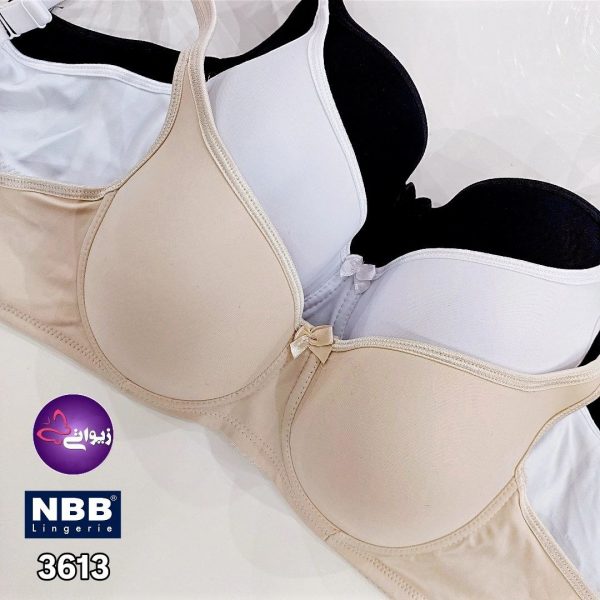 nbb-3613-bra-01 سوتین اسفنجی فنردار ان بی بی NBB کد 3613 - تصویر 1