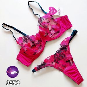 ست شورت و سوتین بدون اسفنج فانتزی هانیس کد 9556