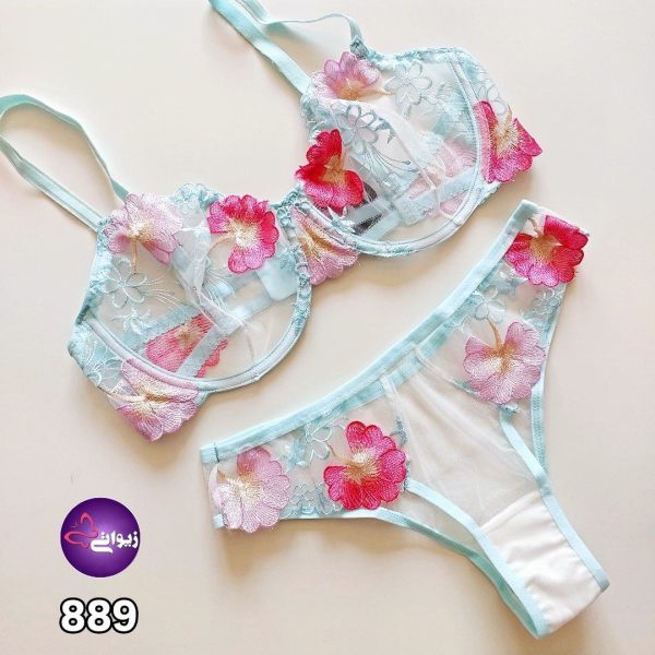 ست شورت و سوتین بدون اسفنج و ضد حساسیت نوشه پوش 889-29 ست شورت و سوتین بدون اسفنج و ضد حساسیت نوشه پوش 889-29