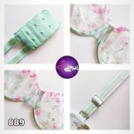 ست شورت و سوتین بدون اسفنج فانتزی نوشه پوش کد 889-23 - تصویر 7