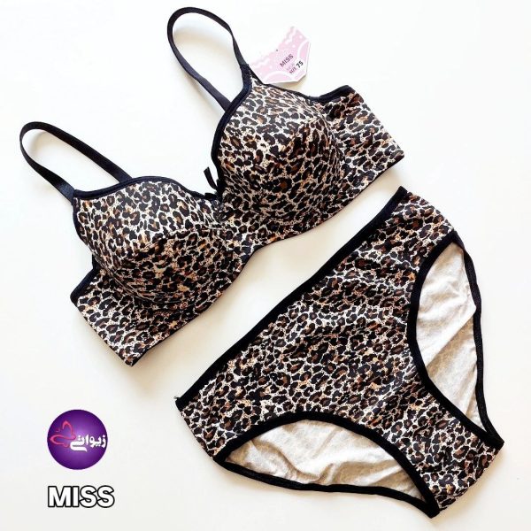 miss-298000-underwear-set-01 ست شورت و سوتین اسفنجی تمام نخ میس کد 298000 - تصویر 1
