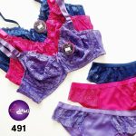 ست شورت و سوتین بدون اسفنج انوشه کد 491 - تصویر 6