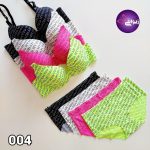 ست شورت و سوتین اسفنجی فانتزی کد 004 - تصویر 3