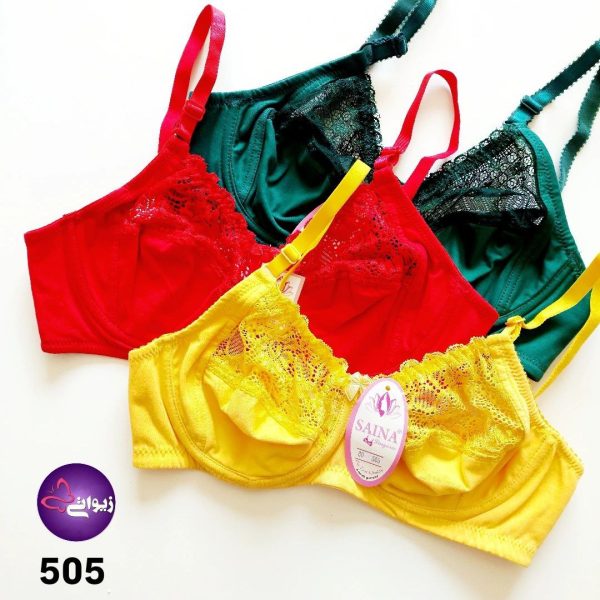 سوتین بدون اسفنج ساینا کد 505 - تصویر 2