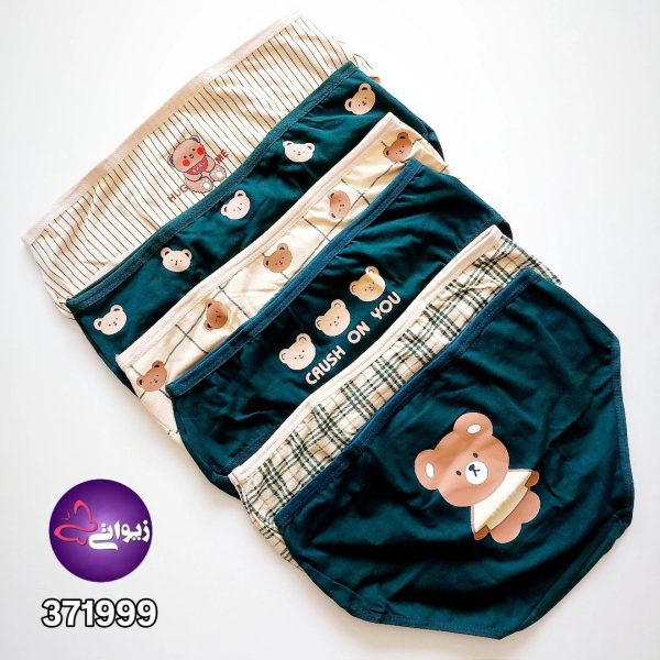 seven-371999-1-underwear-01 شورت تمام نخ طرح تدی سون کد 37199901 - تصویر 1
