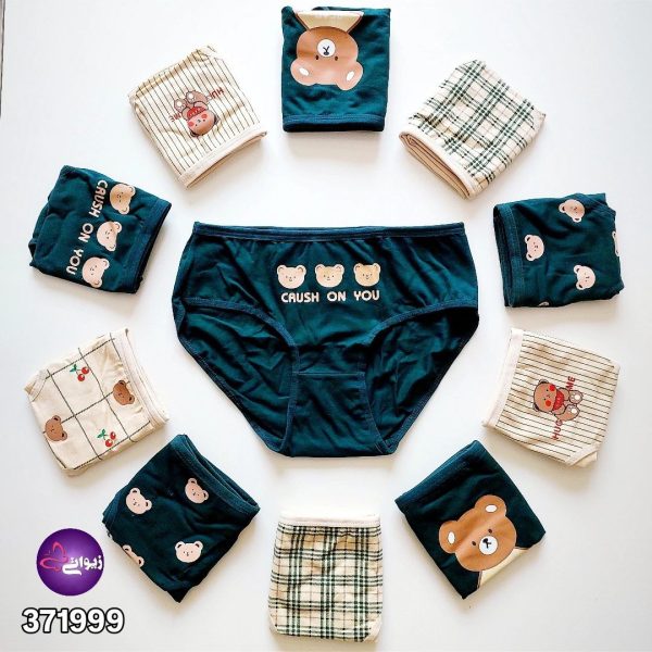 شورت تمام نخ طرح تدی سون کد 37199901 - تصویر 2